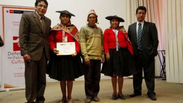 Reconocen a 280 defensores del Patrimonio Cultural de Cusco
