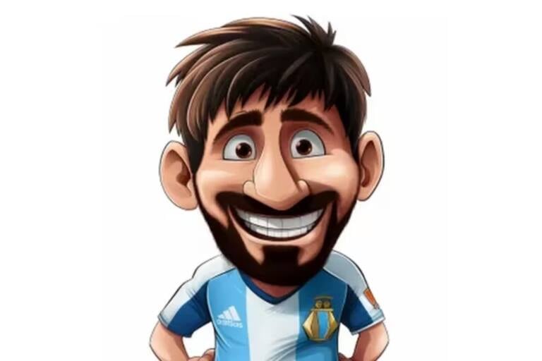 Así luciría Lionel Messi si fuera un personaje de Disney, según la inteligencia artificial