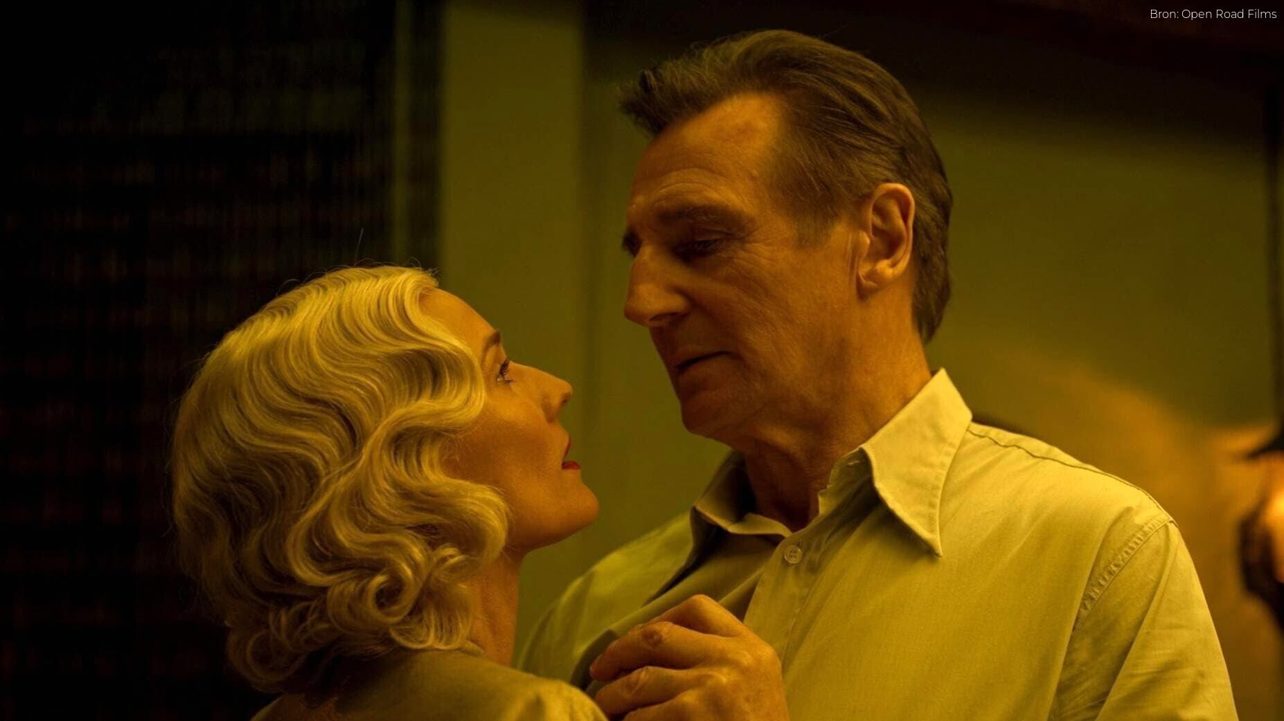 Diane Kruger y Liam Neeson en una escena de "Sombras de un crimen".