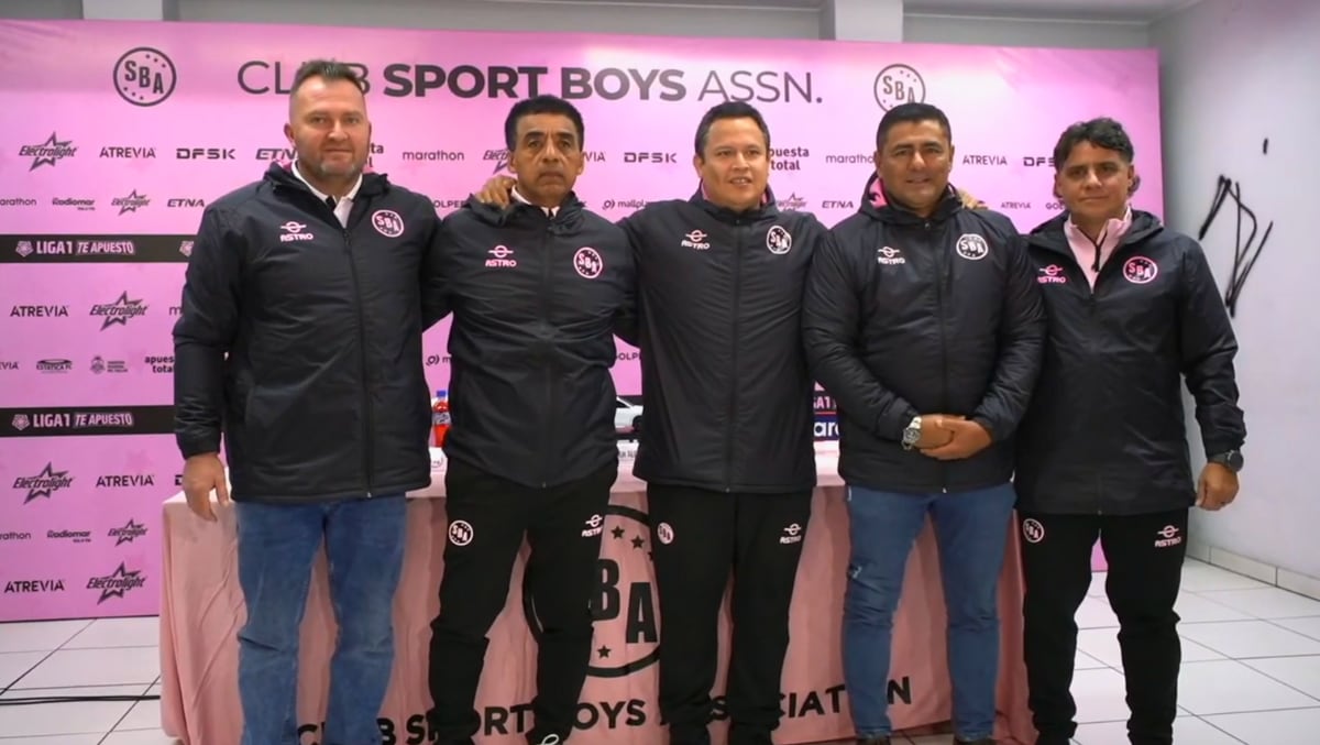 Presentación Juan Carlos Cabanillas nuevo DT de Sport Boys | FOTO: Sport Boys