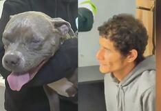 Maltrato animal en San Miguel: detienen a sujeto que golpeó violentamente a perrita