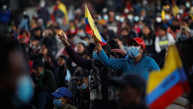 Protestas en Ecuador pueden detener extracción de crudo en 48 horas