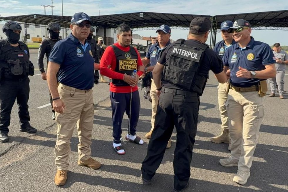 Erick Moreno Hernández, alias 'El Monstruo', ya está en el Perú tras ser extraditado desde Paraguay | Foto: Policía Nacional