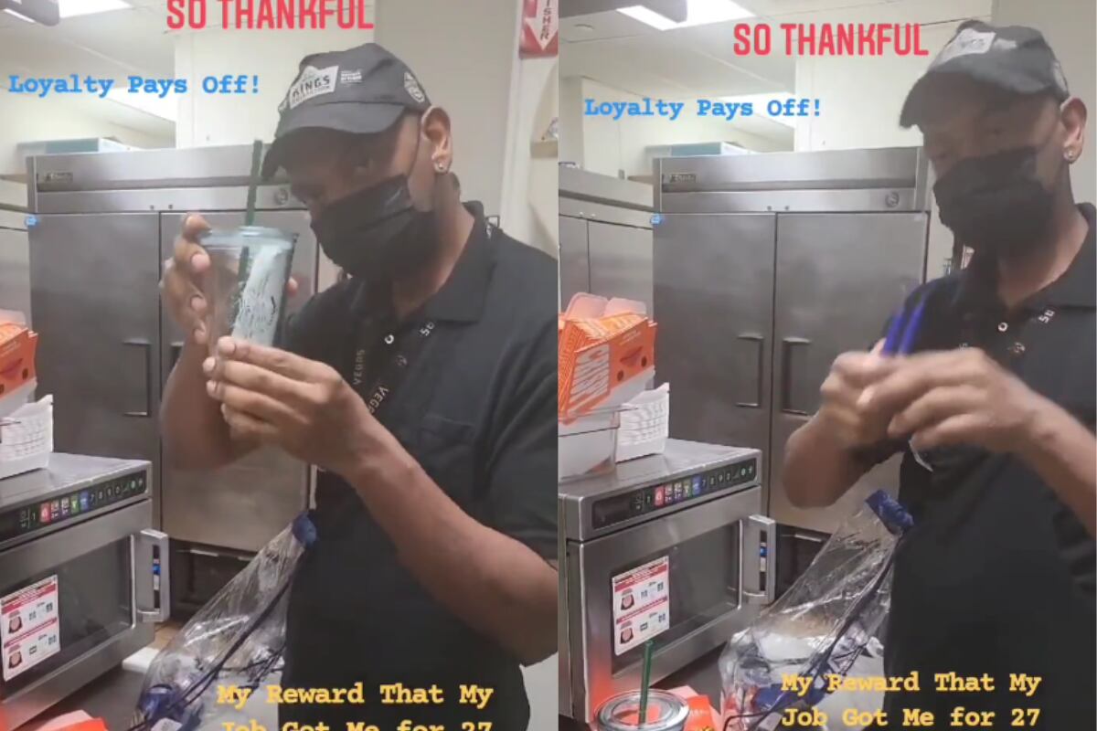 Tras 27 años de trabajo sin faltar un solo día, Kevin Ford fue “recompensado” con una bolsa de dulces. (Foto: Twitter/Born_Invincible).