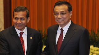 Humala recibe el viernes a primer ministro de China, Li Keqiang