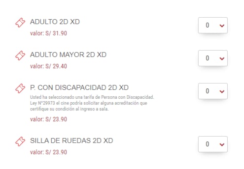 Preventa D-Day The Movie CInemark Perú | Foto: captura cinemark