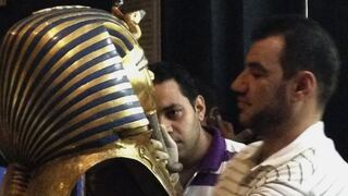 Egipto desmiente supuesto daño a máscara de Tutankamón