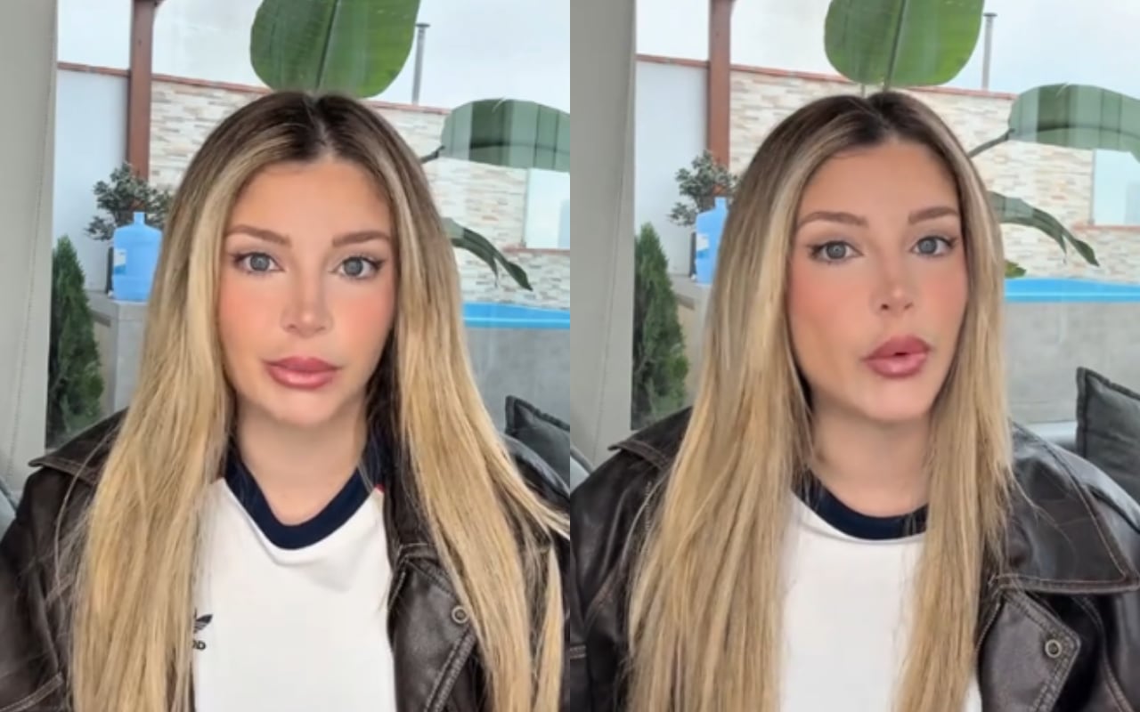 A través de sus redes sociales, la modelo y actriz informó sobre el regreso de la enfermedad después de un año, destacando que no la considera un castigo, sino que la enfrenta con optimismo | Foto: Tik Tok (@flavialaosu1) / Composición EC