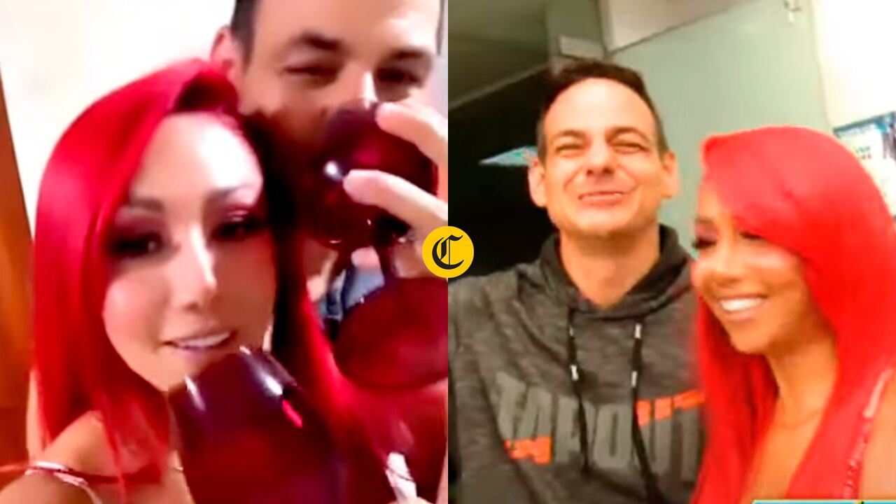 Deysi Araujo y Mark Vito no descartaron una eventual relación sentimental | Foto: Composición EC