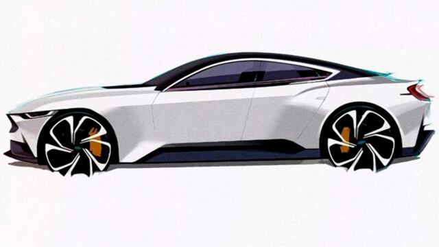 Ford: boceto hace pensar que habrá un nuevo Mustang sedán, pero 100% eléctrico