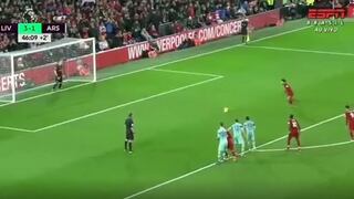 Liverpool vs. Arsenal: Salah puso el 4-1 a través de un penal | VIDEO