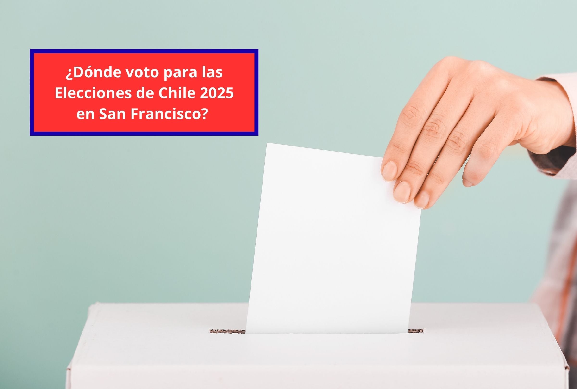 Revisa esta nota para que sepas en qué lugar de San Francisco puedes participar en la segunda vuelta de las Elecciones de Chile 2025. (Foto: Composición Mag)