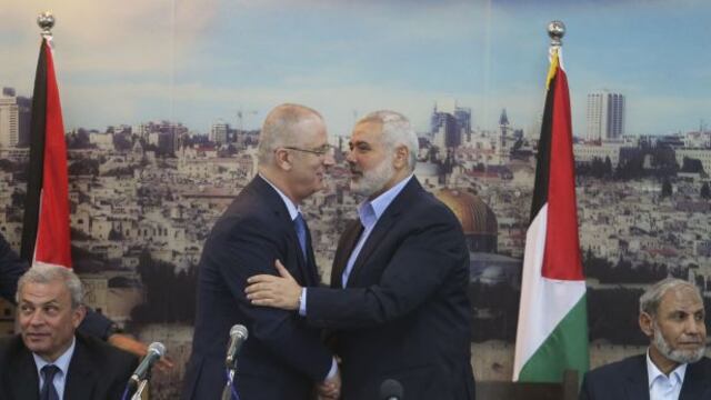 Gobierno de unidad palestino se reunió por primera vez en Gaza