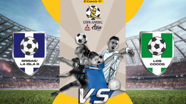 Brisas/La Isla B cayó 4-1 ante Los Cocos por Copa Juvenil Mitsubishi Asia 2025