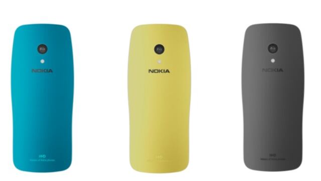 Nokia revive el clásico 3210: llega con mejor cámara, pero mantiene su histórico juego