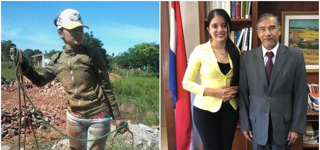 No tenía dinero para pagar su carrera, se puso a trabajar de albañil y se graduó de abogada