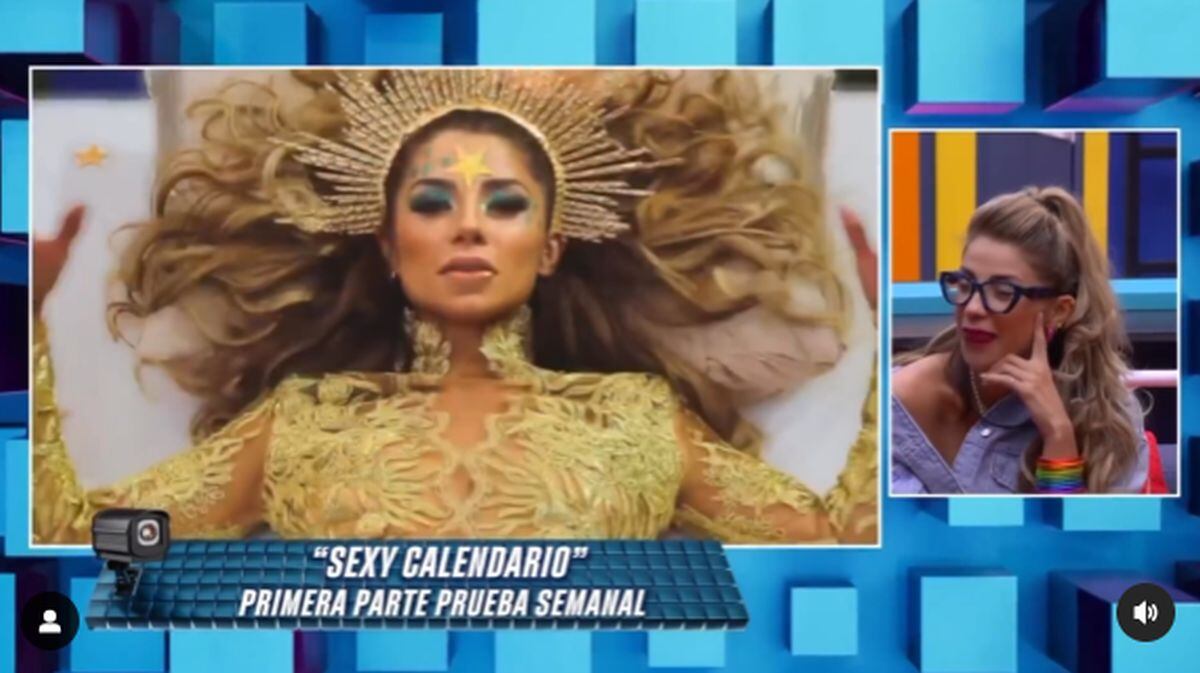 Ferka en la sesión para el Sexy Calendario de "La casa de los famosos México" (Foto: TelevisaUnivision)