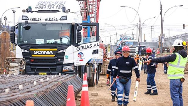 Callao: MTC supervisó avance de obras en Ramal de la Línea 4 del Metro de Lima