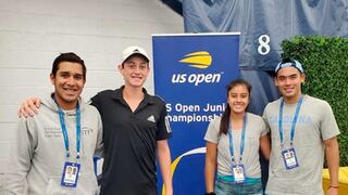 Histórico: cuatro peruanos compitieron en el US Open categoría Junior
