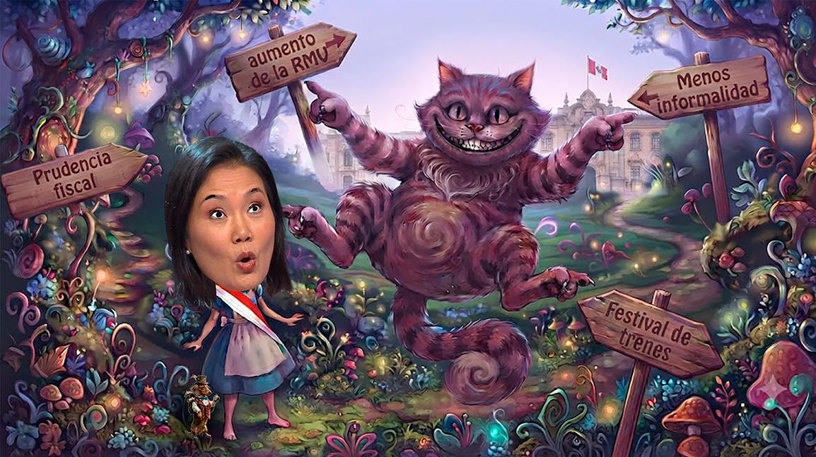 La incierta promesa inaugural de la señora Fujimori.