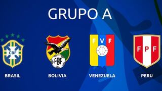 Tabla del grupo A de la Copa América: Brasil, Venezuela y Perú a cuartos, Bolivia eliminado