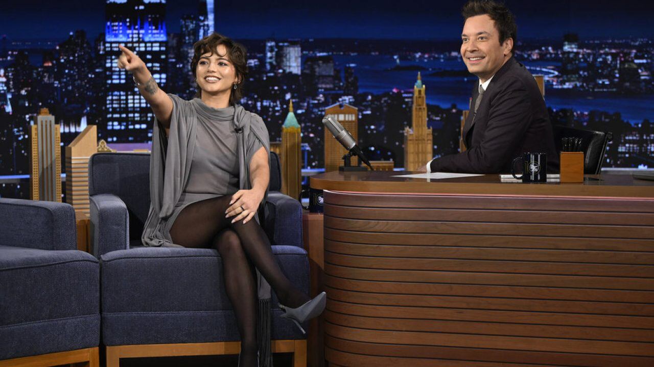 Isabela Merced en el show de Jimmy Fallon. (Foto: Difusión)
