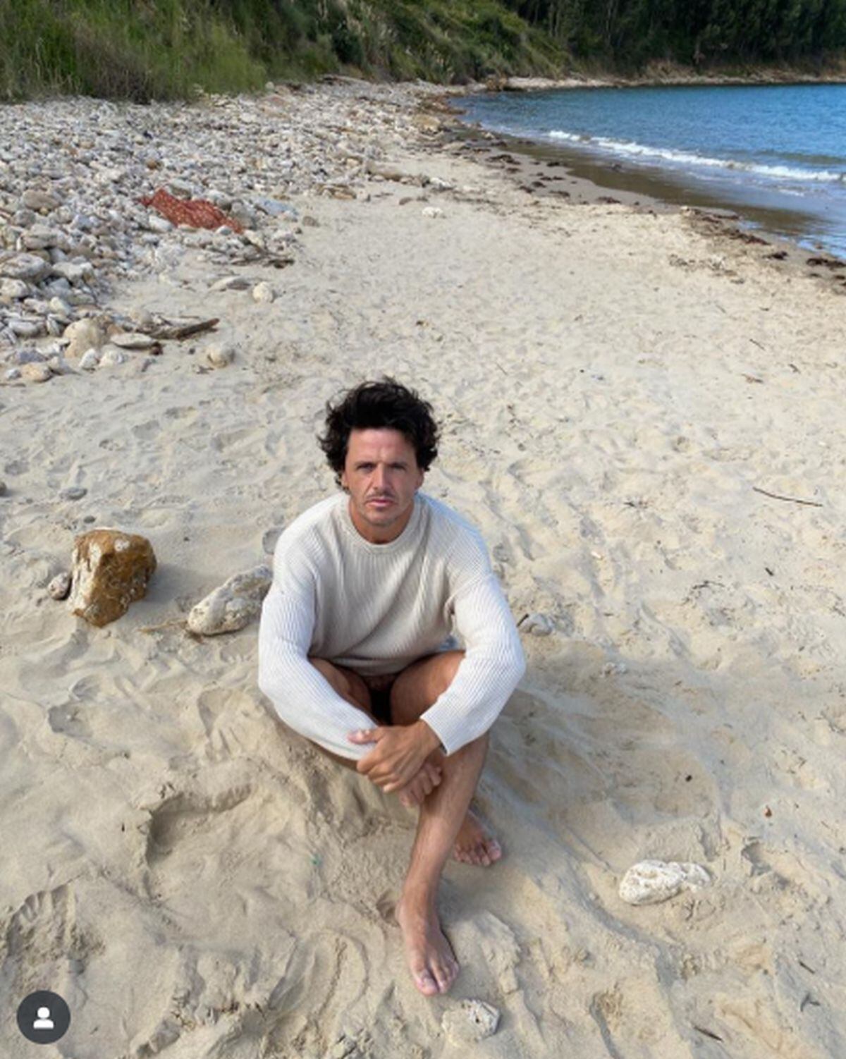 "Final del verano", escribió en septiembre de 2020 (Foto: Eduardo Silva / Instagram)