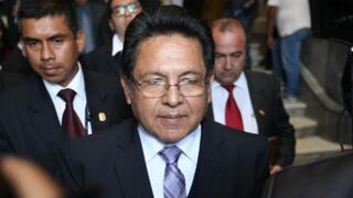 Carlos Ramos espera decisión del TC para ser repuesto como fiscal supremo