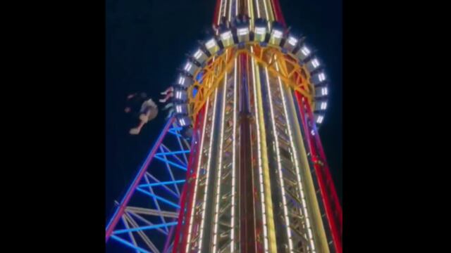 EE.UU.: adolescente de 14 años muere al caer desde la torre de caída libre de un parque de diversiones