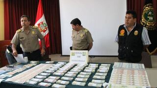 Trujillo: S/.2 millones falsos fueron decomisados a dos sujetos