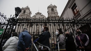Municipalidad de Lima brindó recomendaciones a quienes visiten la iglesia Las Nazarenas
