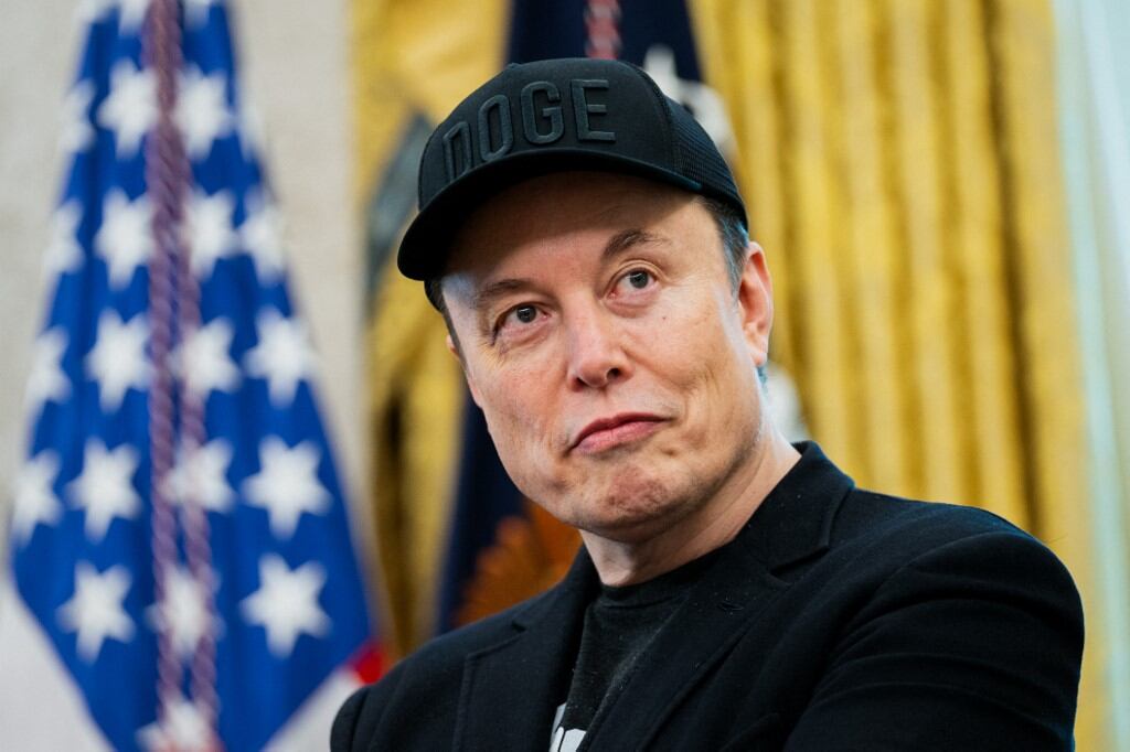 Elon Musk no estuvo en la reunión que ofreció Donald Trump en la Casa Blanca. (Foto: AFP)