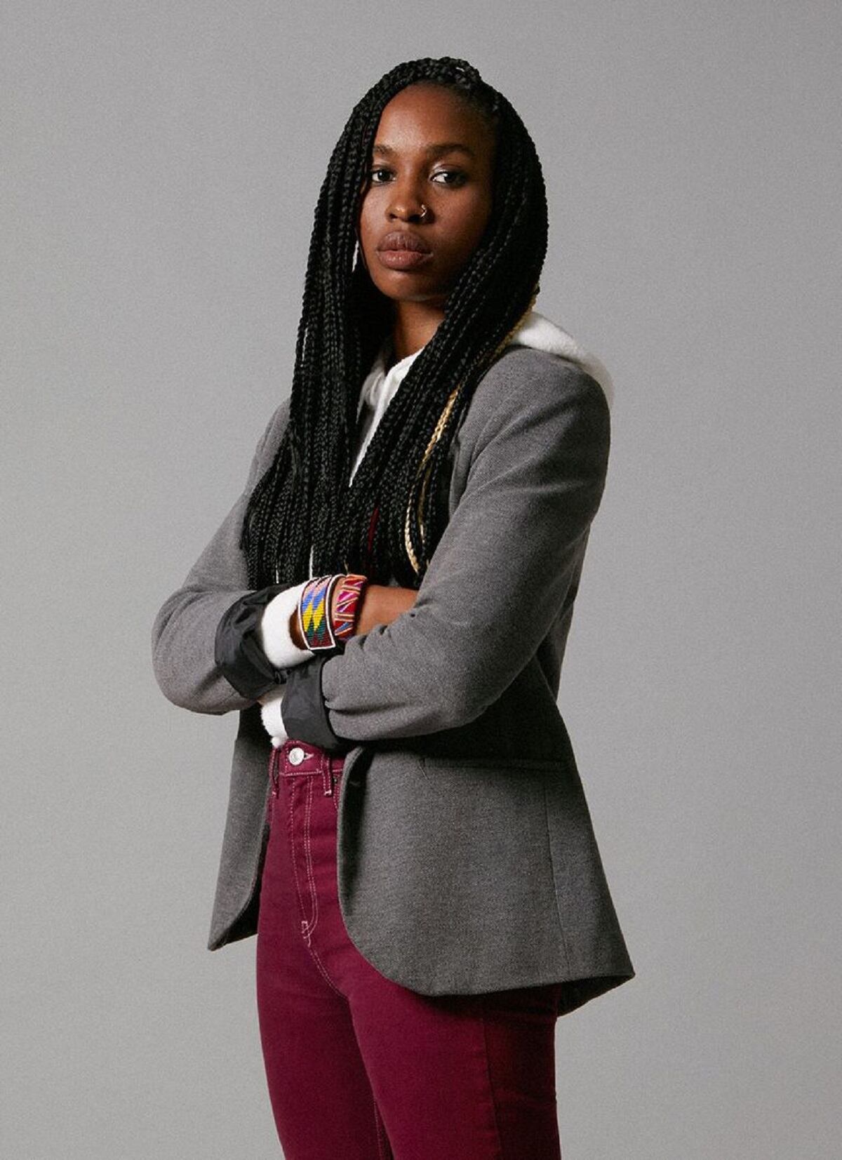 Ana Bokesa como Rocío en la sexta temporada de "Élite" (Foto: Netflix)