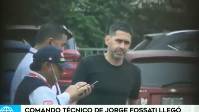 Selección peruana: Comando técnico de Jorge Fossati fue captado en la Videna