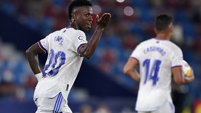 Con doblete de Vinicius Jr., Real Madrid rescató un empate en su visita a Levante [RESUMEN y GOLES]