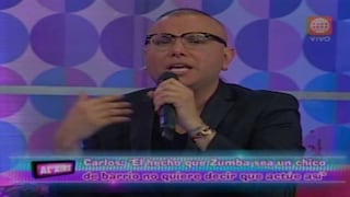 Carlos Cacho pedirá garantías para protegerse de Zumba [VIDEO]
