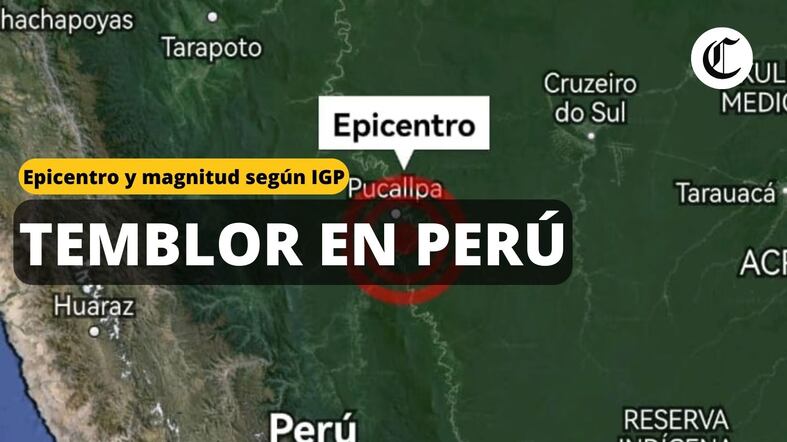 Sismos reportados en Perú este 1 de junio