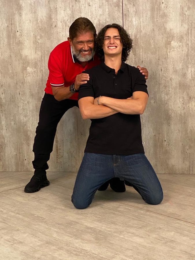 Juan Osorio y su hijo tienen una buena relación y a través de las redes sociales comparten fotografías de los buenos momentos que disfrutan juntos (Foto: Juan Osorio/ Twitter)