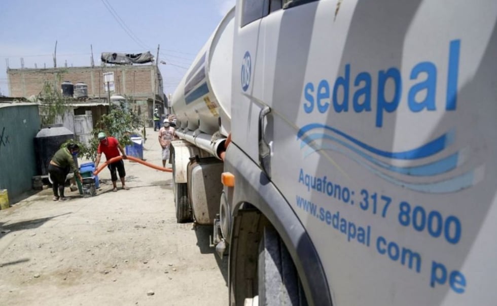 Sedapal reporta corte de agua en distritos de Lima | Foto: Sedapal