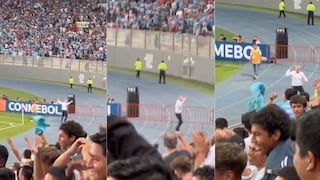 Como un hincha más: la efusiva celebración de Tiago Nunes tras la victoria de Cristal | VIDEO