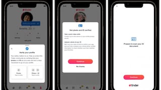 Tinder expande la verificación de perfil con un documento de identidad a más países