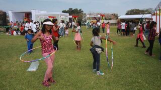 Día del Niño Peruano se celebró con juegos y música [FOTOS]