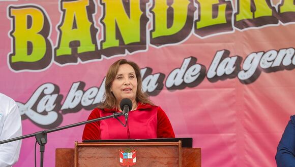 Dina Boluarte participó en evento para declarar a los emolienteros como interés nacional en San Isidro. (Foto: Presidencia)