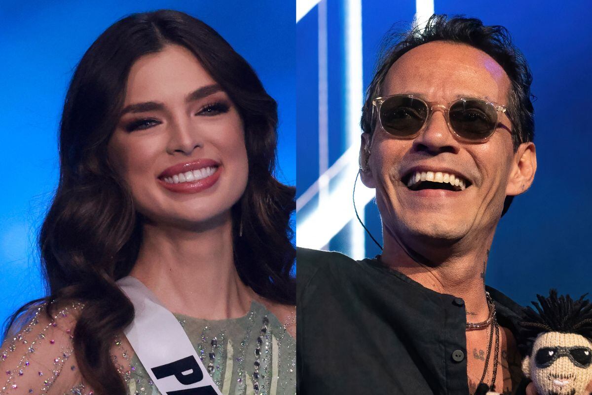 Marc Anthony y Nadia Ferreira se casaron en una elegante boda, tras comprometerse en el 2022 (Fotos: AFP)