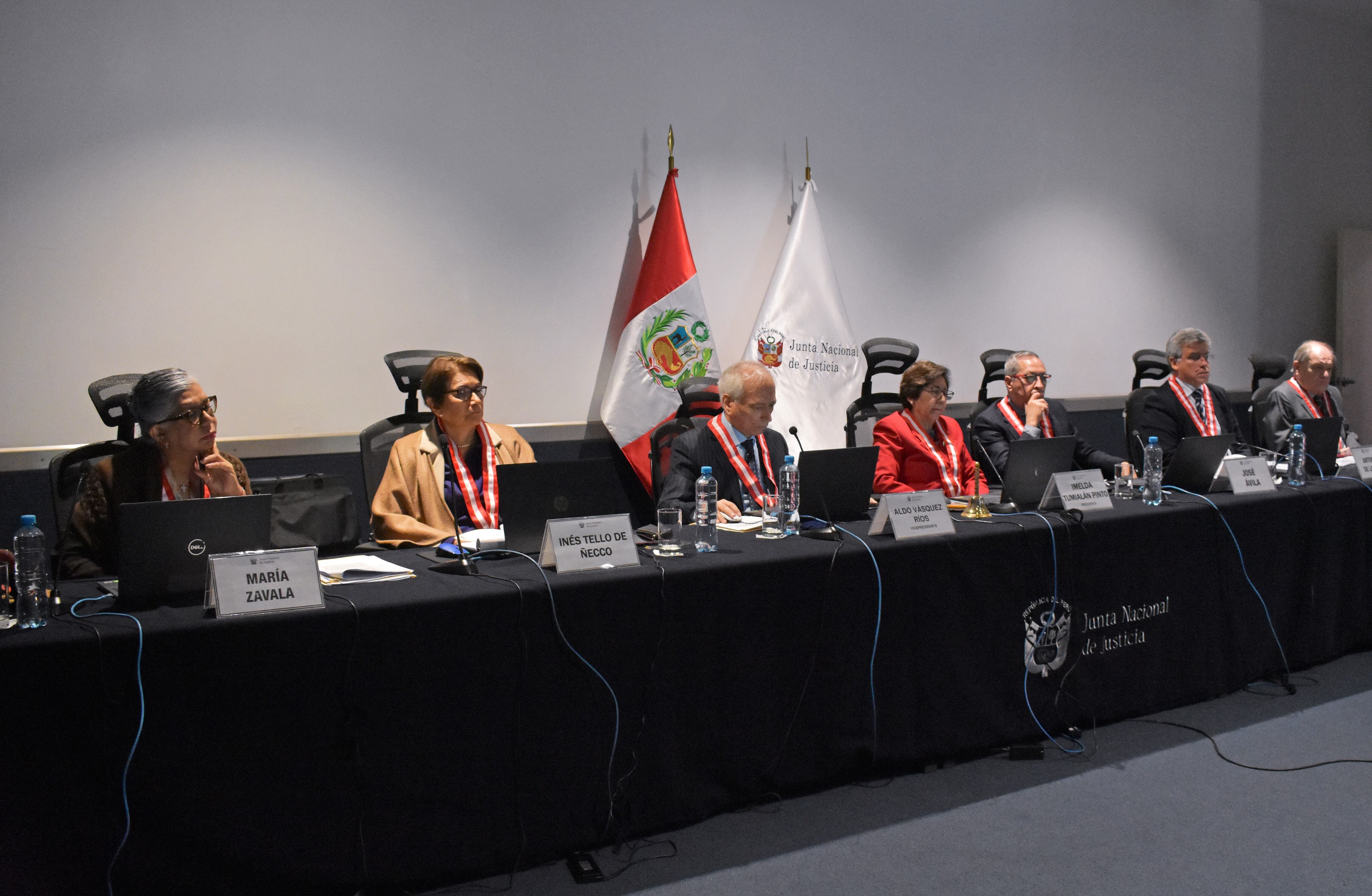 La Junta Nacional de Justicia se pronunció sobre la posible destitución de sus miembros. (Foto: JNJ)