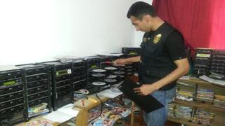 Trujillo: Incautan material de piratería valorizado en S/40 mil