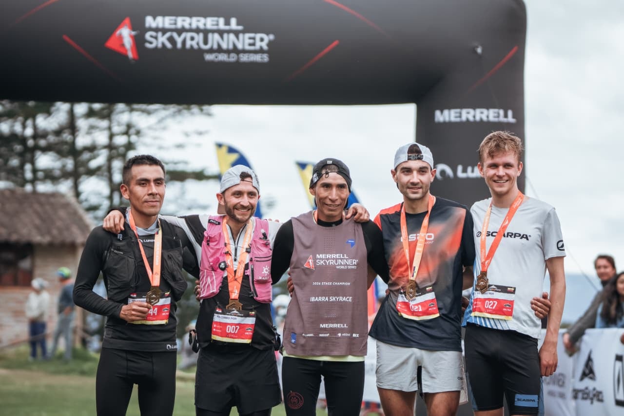 ¡Orgullo peruano! José Manuel Quispe se coronó campeón en la Ibarra SkyRace de Ecuador y Rosalía Zegarra se llevó el bronce