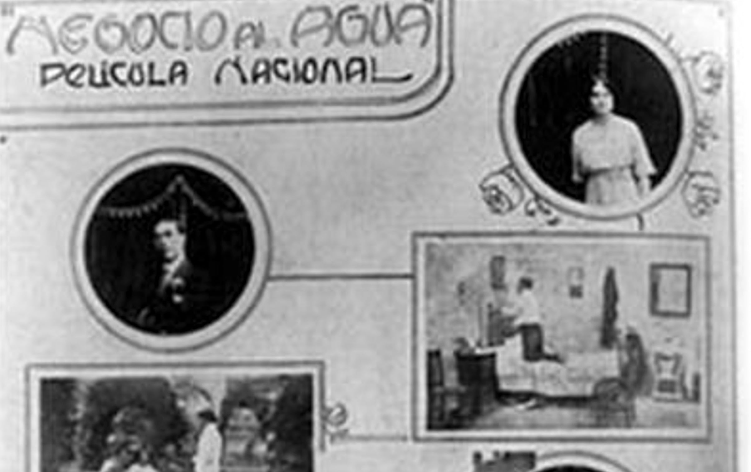"Negocio al agua", la primera película peruana de ficción fue estrenada en el Cinema Teatro en 1913.