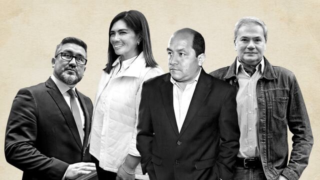 El ex ministro Geiner Alvarado, el asesor Salatiel Marrufo y el periodista Mauricio Fernandini se vieron envueltos en la red de Sada Goray.