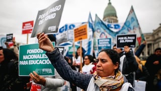 Argentina: docentes exigen mejoras salariales y laborales en una nueva huelga nacional
